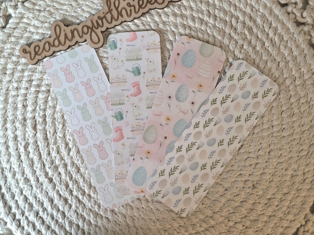 Spring Pattern Bookmark | Bookmarks | Floral Bookmark | Bookmarks for ...