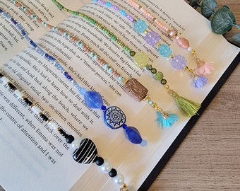 Bead Bookmarks | Seed Bead Bookmarks | Bookmarks | Bookmark | Handmade Bookmarks | Bookmarks for Gifts