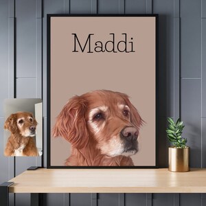 Digital pet portraits