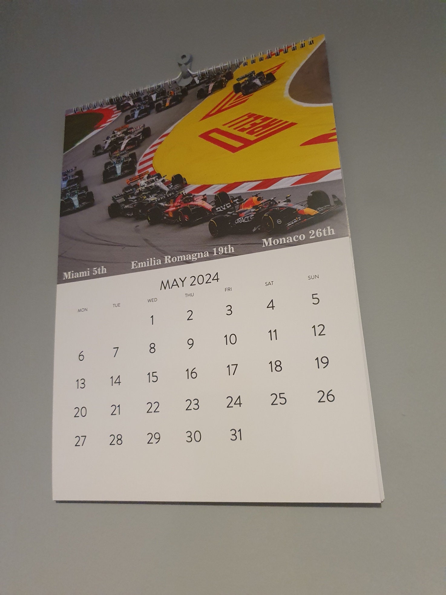 Formula 1 Calendar 2024 - Etsy
