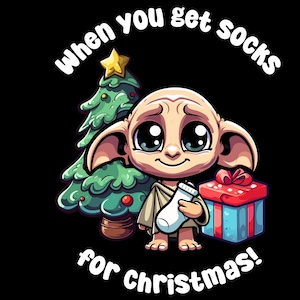 House elf socks for Christmas, HP, Free elf