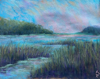 Marsh at dawn