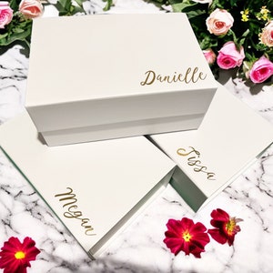 Geschenkdoos bruidsmeisje voorstel, gepersonaliseerde doos, bruidsfeest, bruidsmeisje, Moederdag geschenkdoos, verjaardagsdoos LEGE DOOS