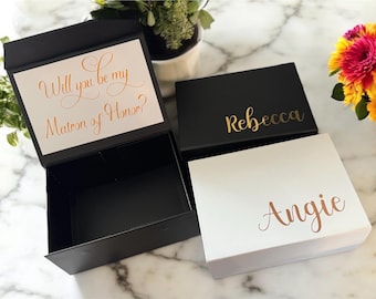 Scatola regalo magnetica personalizzata: proposta di matrimonio, scatola di compleanno