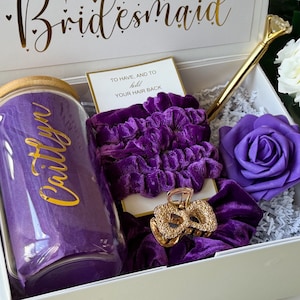 Bridesmaid Proposal, Personalized Bridesmaid gift, Personalized Bridesmaid Proposal Box, bachelorette propose, maid-of-honor proposal gift