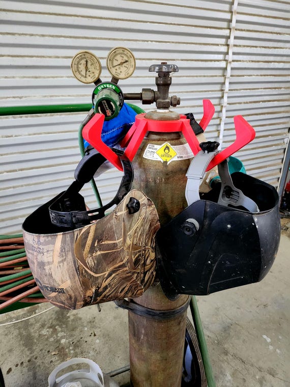 Welding Helmet Caddy: Multi-Use Helmet Holder