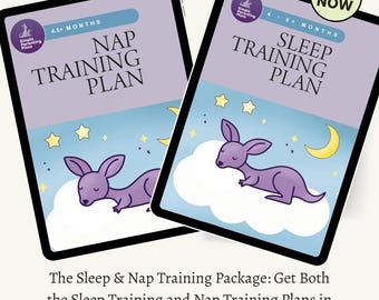 Baby Sleep & Nap Training Plan (4-6+ Months) (PDF)