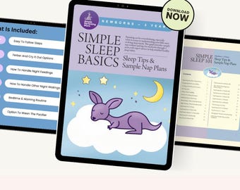 Einfache Schlaf-Grundlagen: Neugeborene bis Kleinkind-Schlaftipps & Nickerchen-Routine