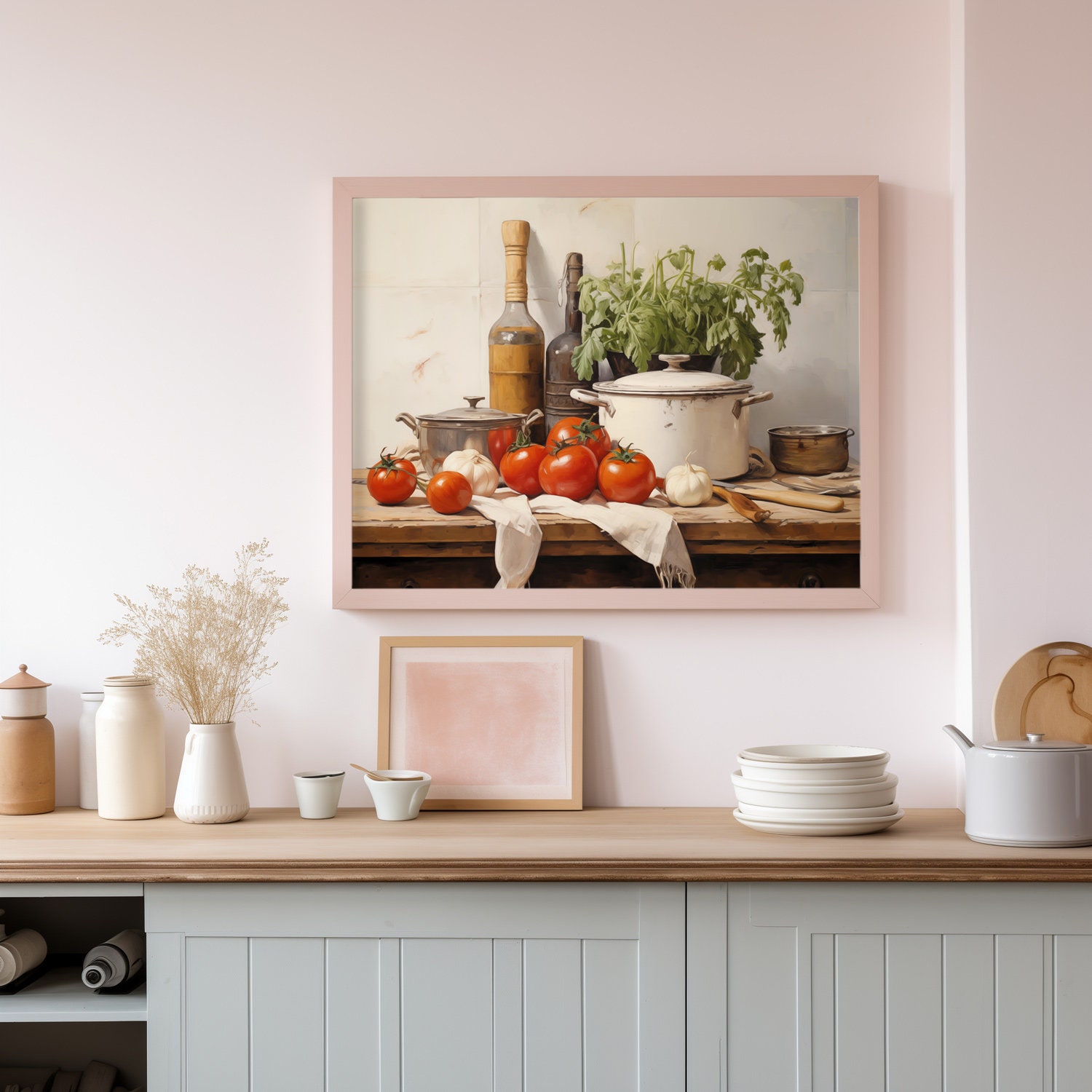 italian kitchen wall decor | kitchen wall art set of... Rustic Italian Kitchen Digital Print - Farmhouse Kitchen Wall Art Decor ...