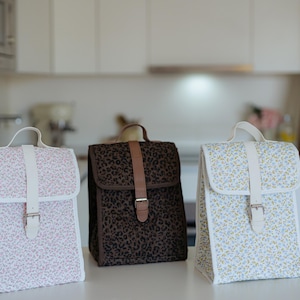 lunch box bags with handle insulated thermal totes