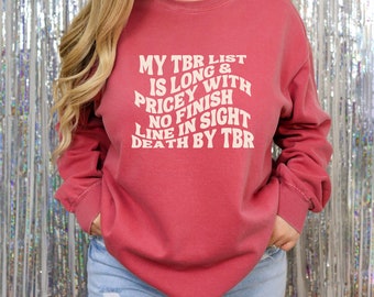 Death By TBR Booktok グッズ 本好きのグッズ 本好きの物 ロマンス リーダー オルタナティブ 服 本好きのシャツ 文学 Tシャツ スケルトン 読書本