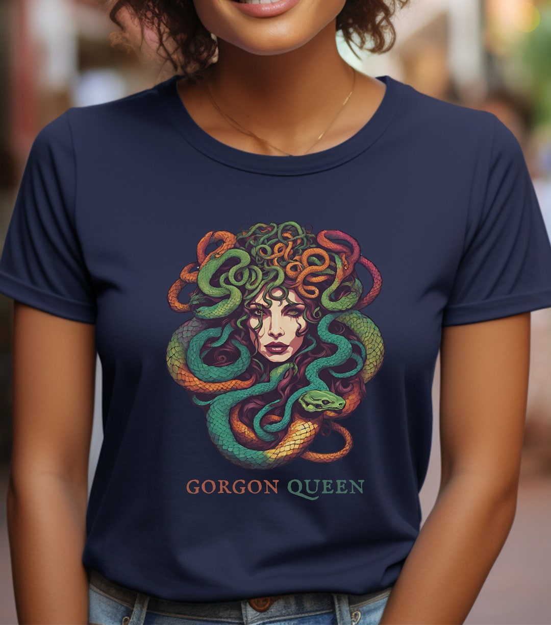 JERSEY T-SHIRT DRESS GAZE OF MEDUSA