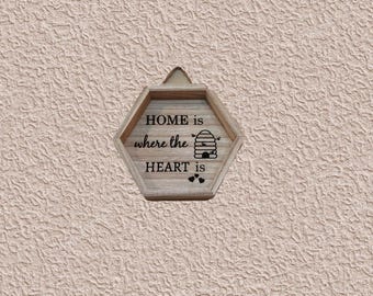 Home is Where the Heart is Hanging Wall Decor