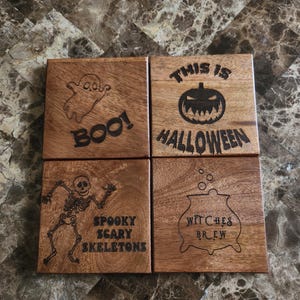 Halloween Coaster - Set of 4