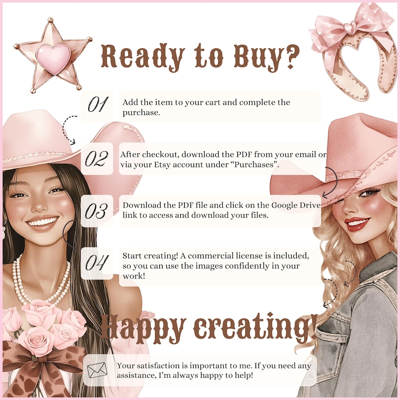 Western Coquette Cowgirl Clipart, Galentines PNG, Pink Cowgirl PNG, Coquette Western PNG, Cowgirl Aesthetic, Cowboy Boots, Digital Download image 8