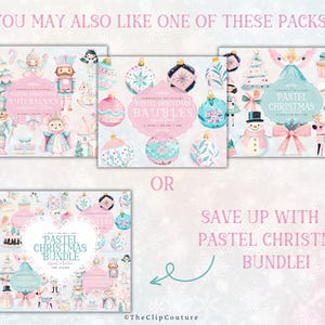 Pastel Christmas Clipart, Pink Christmas PNG, Sweets Clipart, Gingerbread Cookie, Christmas Cookie Clipart, Gingerbread Man,Preppy Christmas image 7
