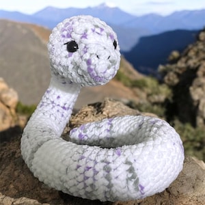 Crochet Snake Plushie Customizable