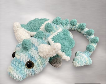 Crochet Dragon Plushie Customizable
