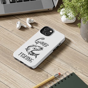 Angeln Fall iPhone 14 Tough Phone Cases, Fischer Geschenk, Dad Geschenk, Angeln Liebhaber Geschenk