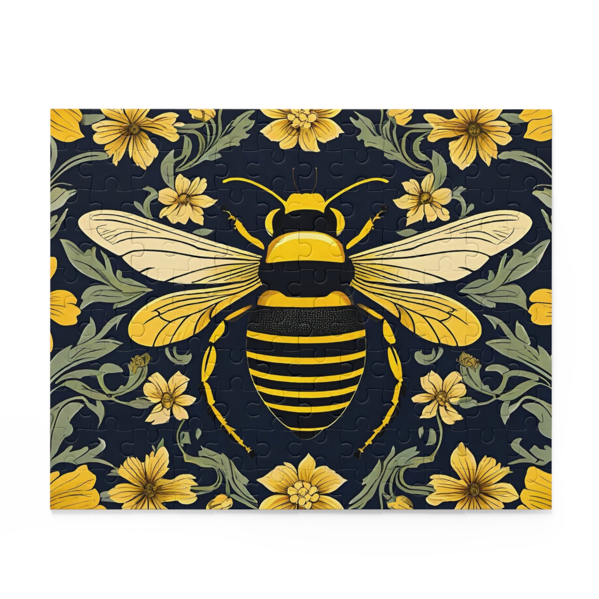 Bee Puzzle, Bumblebee Jigsaw Puzzle, Bee Puzzle for Adults, Bumblebee