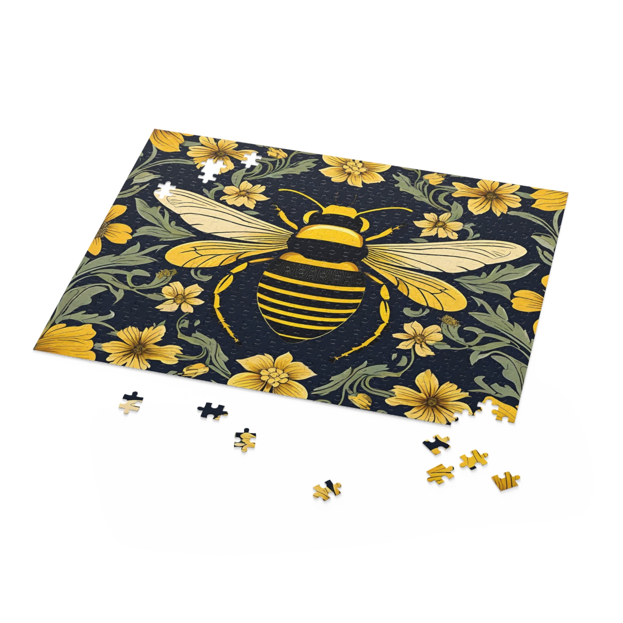 Bee Puzzle, Bumblebee Jigsaw Puzzle, Bee Puzzle for Adults, Bumblebee