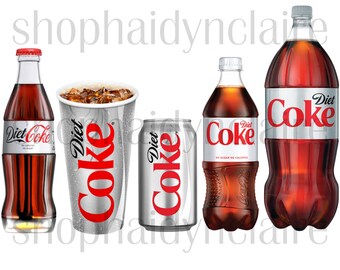 Diet Coke PNG Digital Download - Etsy