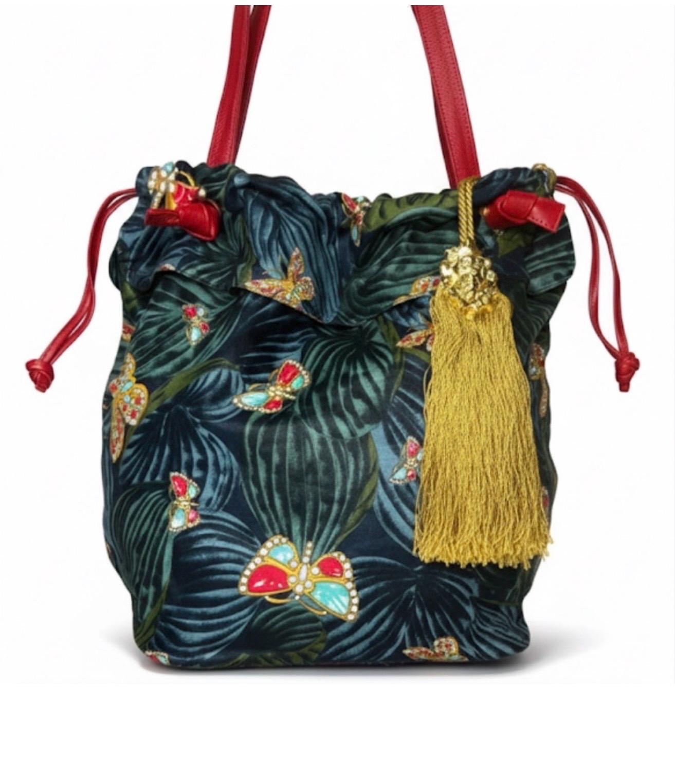 バッグ Bottega Veneta Butterfly Drawstring Bag Bottega Veneta Butterfly Purse - Etsy