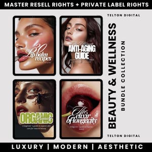 Ultimate Beauty & Wellness Bundle | Self-Care Guides, Mindfulness and Natural Beauty | Master Resell Rights + Private Label Rights