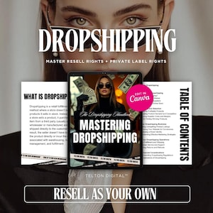 Het dropshipping-handboek | Beginnersgids voor het starten van een e-commercebedrijf | Shopify-dropshippingstrategie