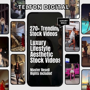 270+ Luxury Women Reels Bundle with MRR | Women Instagram Reels Collection | Luxury Rich Women Reels | Master Resell + Private Label Rights