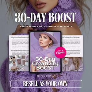 Desafio de 30 dias para impulsionar a criatividade | Sugestões e exercícios criativos diários | Melhore a criatividade, a produtividade e o desenvolvimento pessoal