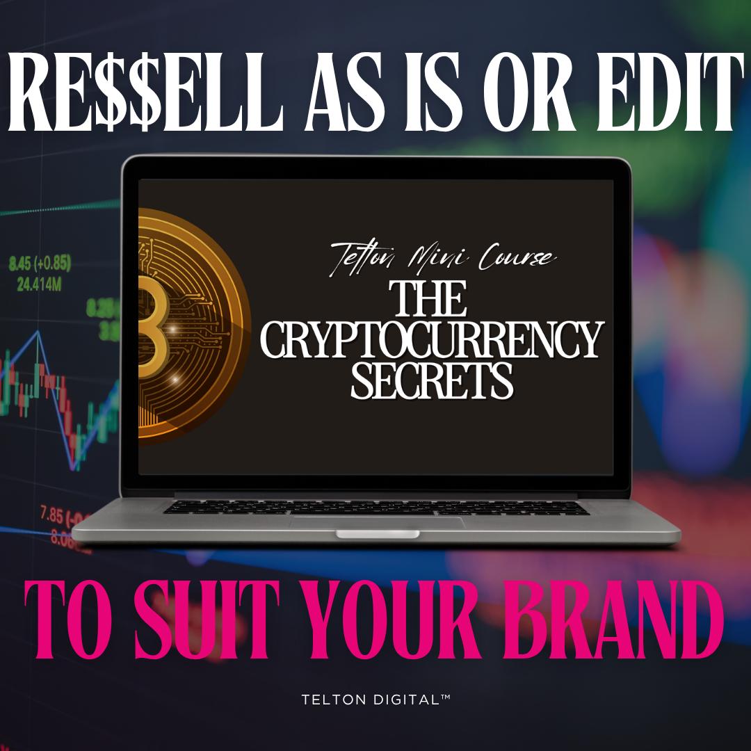 Cryptocurrency Secrets Mini Course | Learn Crypto Basics | MRR + PLR - Etsy  Ireland