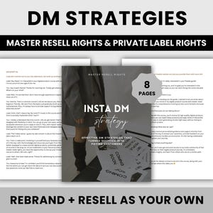 Mastering DM Conversations: How to Talk, Connect, and Close Sales | DFY Insta DM Strategy | Master Resell Rights + Private Label Rights