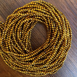 Tie On WaistBeads, Ghana WaistBeads, Belly Chain, Beaded Body Jewelry, Waist Accessory, Gift for her, Ghana WaistBeads,