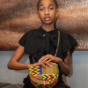 Ankara African Print Bag, Crossbody bag, handbag, ladies bag, African bag, Afrocentric bag, kente Print bag.