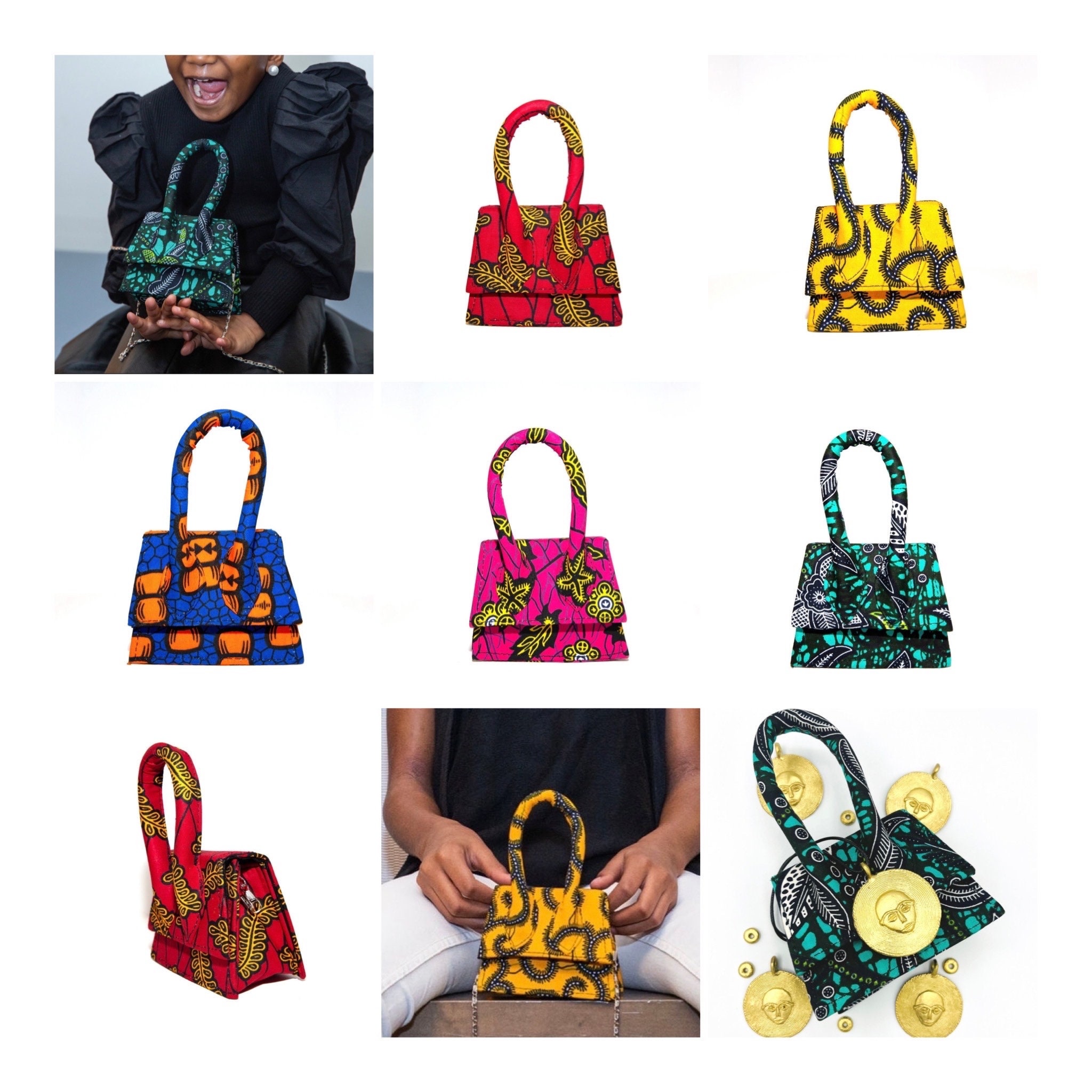 Tumini Afrocentric Ankara Mini Handbag main image 1