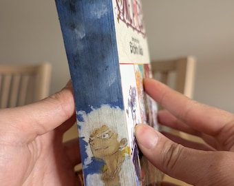 One Piece Hand-Painted Manga Book Edge Art, Luffy Gear 5 Omnibus Vol 103-105