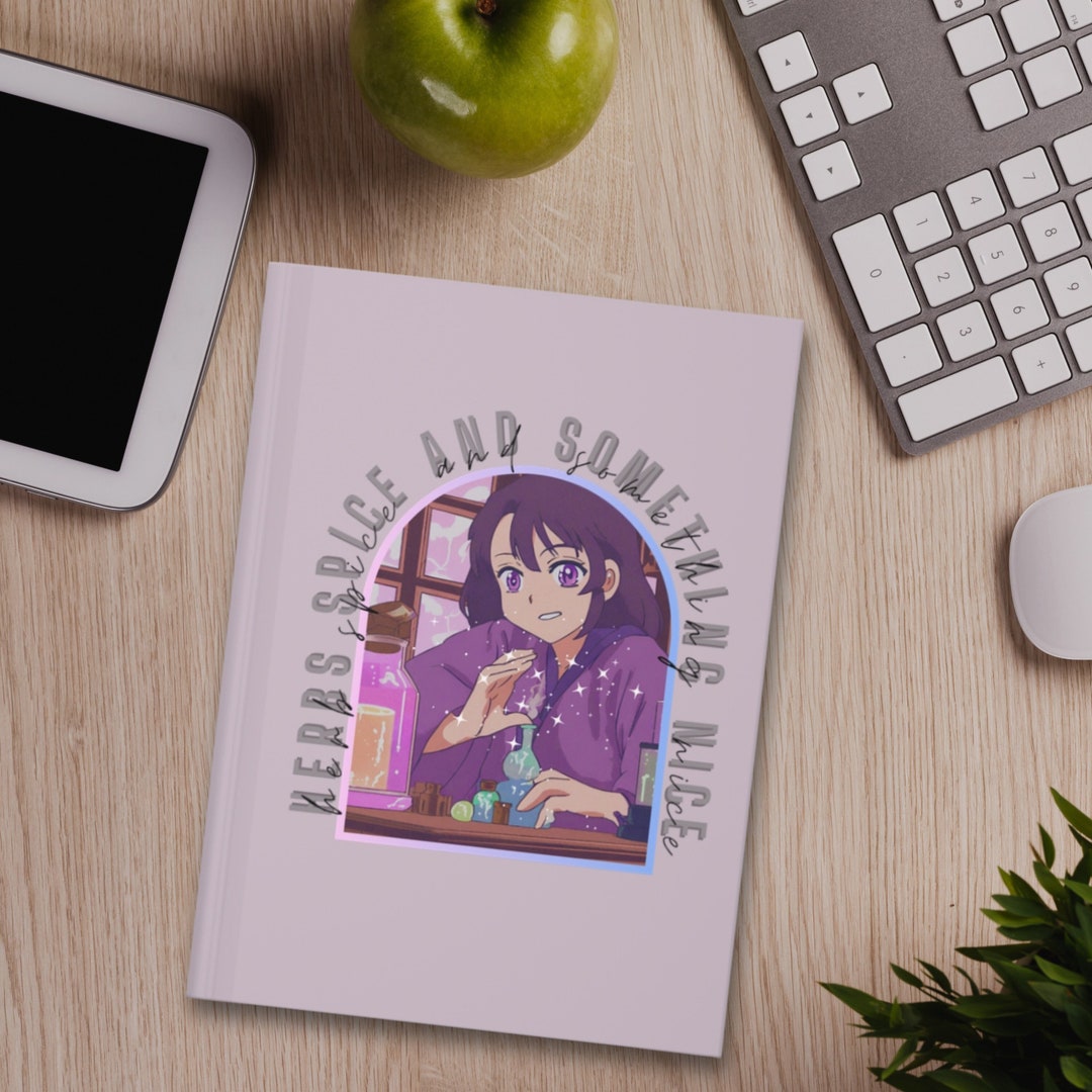 Journals for Woman Herb Spice and Something Nice Cute Girly Girl