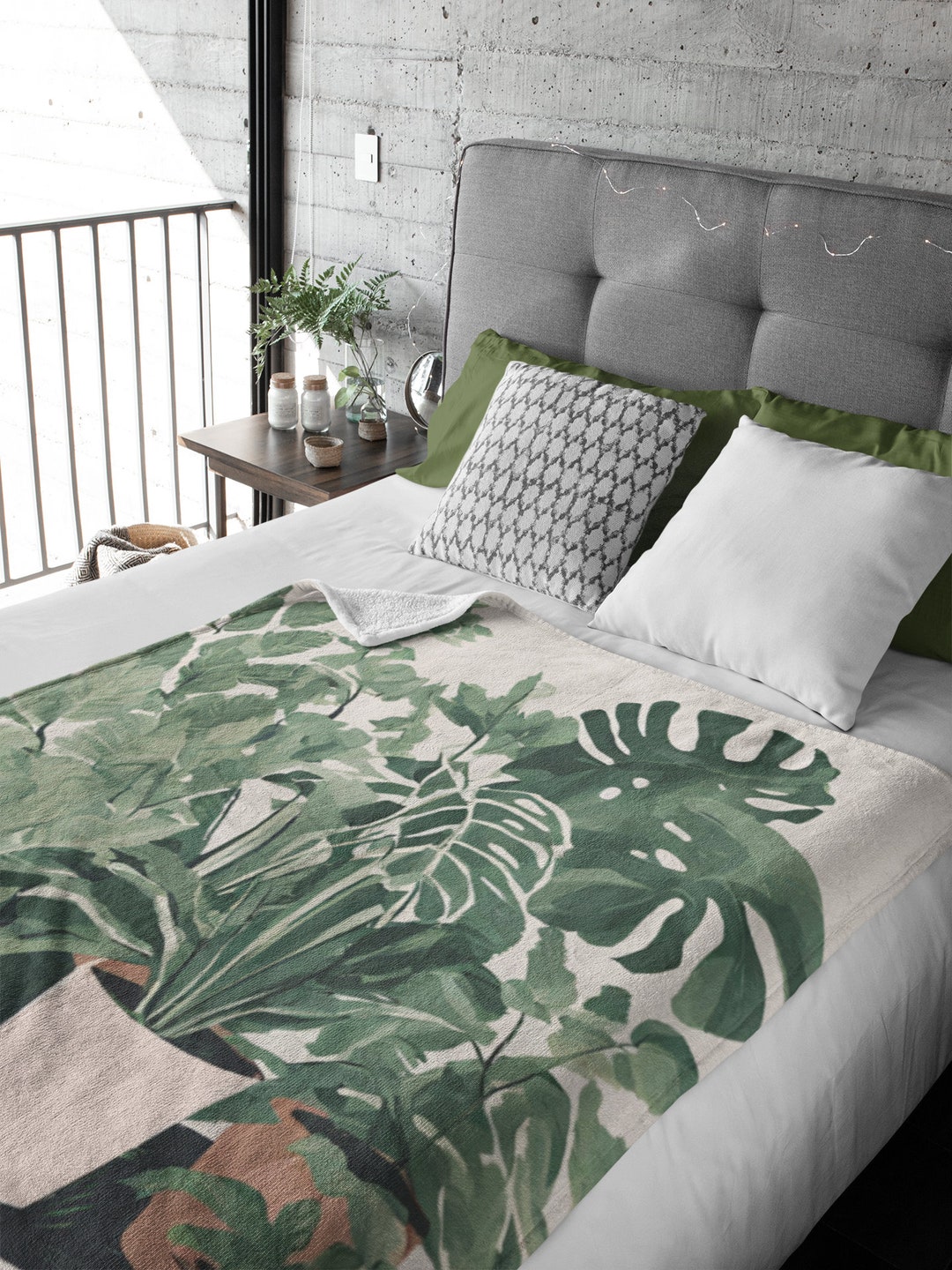 Desk Blanket Plant Lover Office Blanket Work From Home Etsy UK