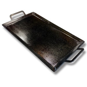 Longhorn 1017 Griddle | Pre-Seasoned | Carbon Steel