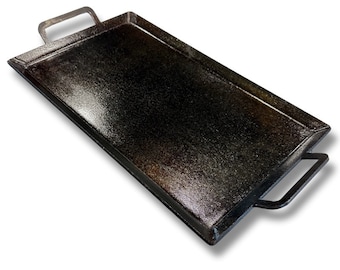 Longhorn 1017 Griddle | Pre-Seasoned | Carbon Steel