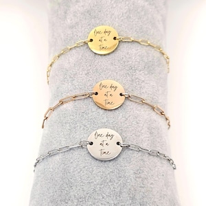 One Day At A Time-armband – herstel in 12 stappen AA NA Al-Anon-cadeau