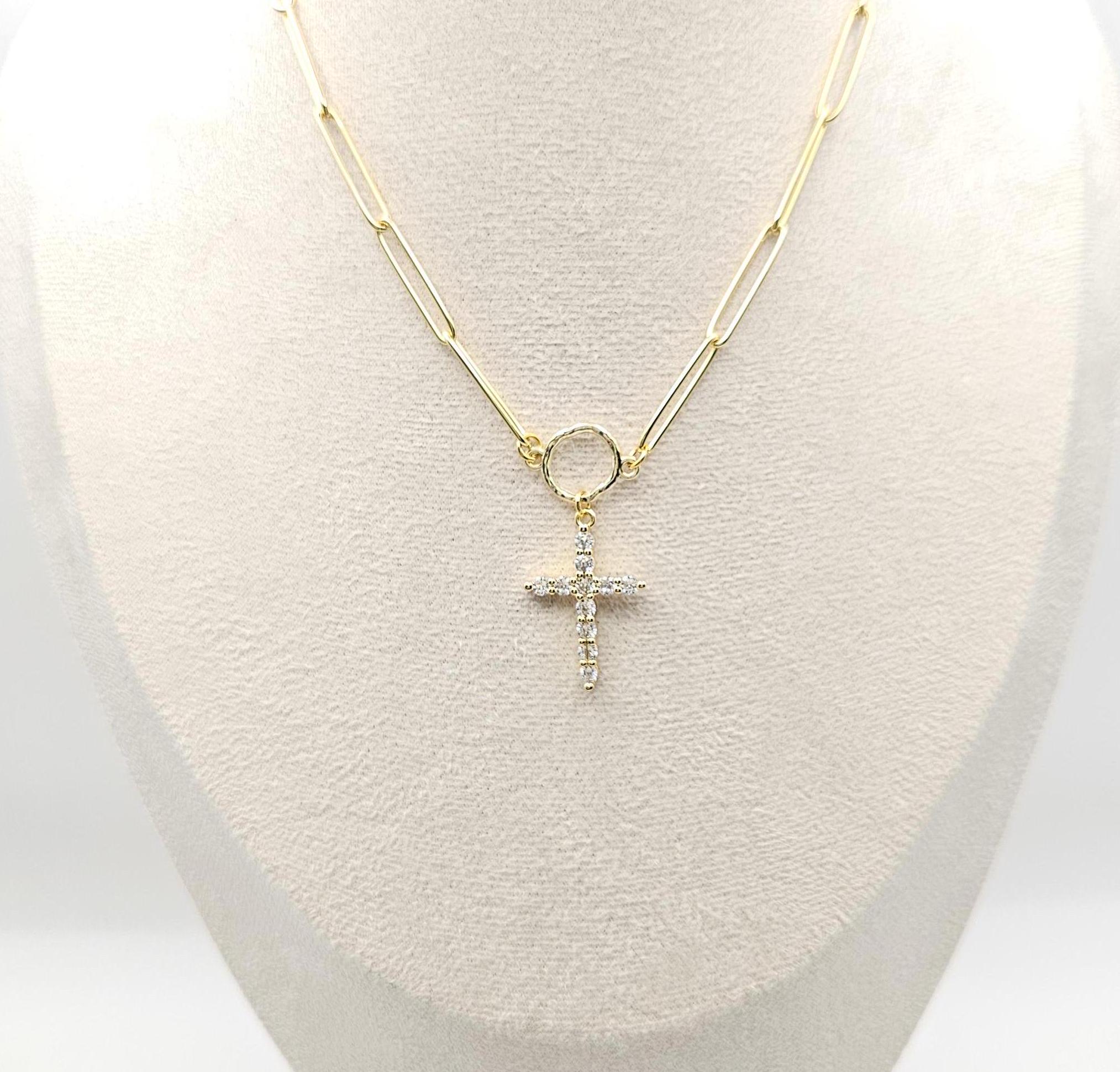 Gothic Cross | Pendants, Necklaces & Chokers by Oz Abstract