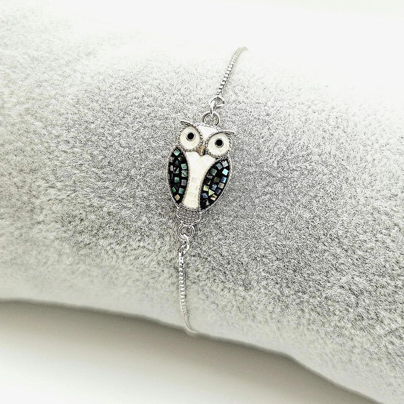 Owl Inlay Jewelry - Etsy