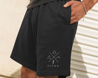 Men's Drawstring 100% Organic Cotton Shorts - Sustainable Clothing