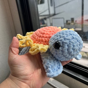 Daisy Turtle Plushie| Handmade Crochet Plushie, Daisy Turtle, Turtle Plushie, Gift