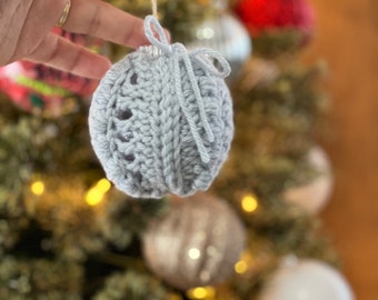 A Little Lace Crocheted Ornament