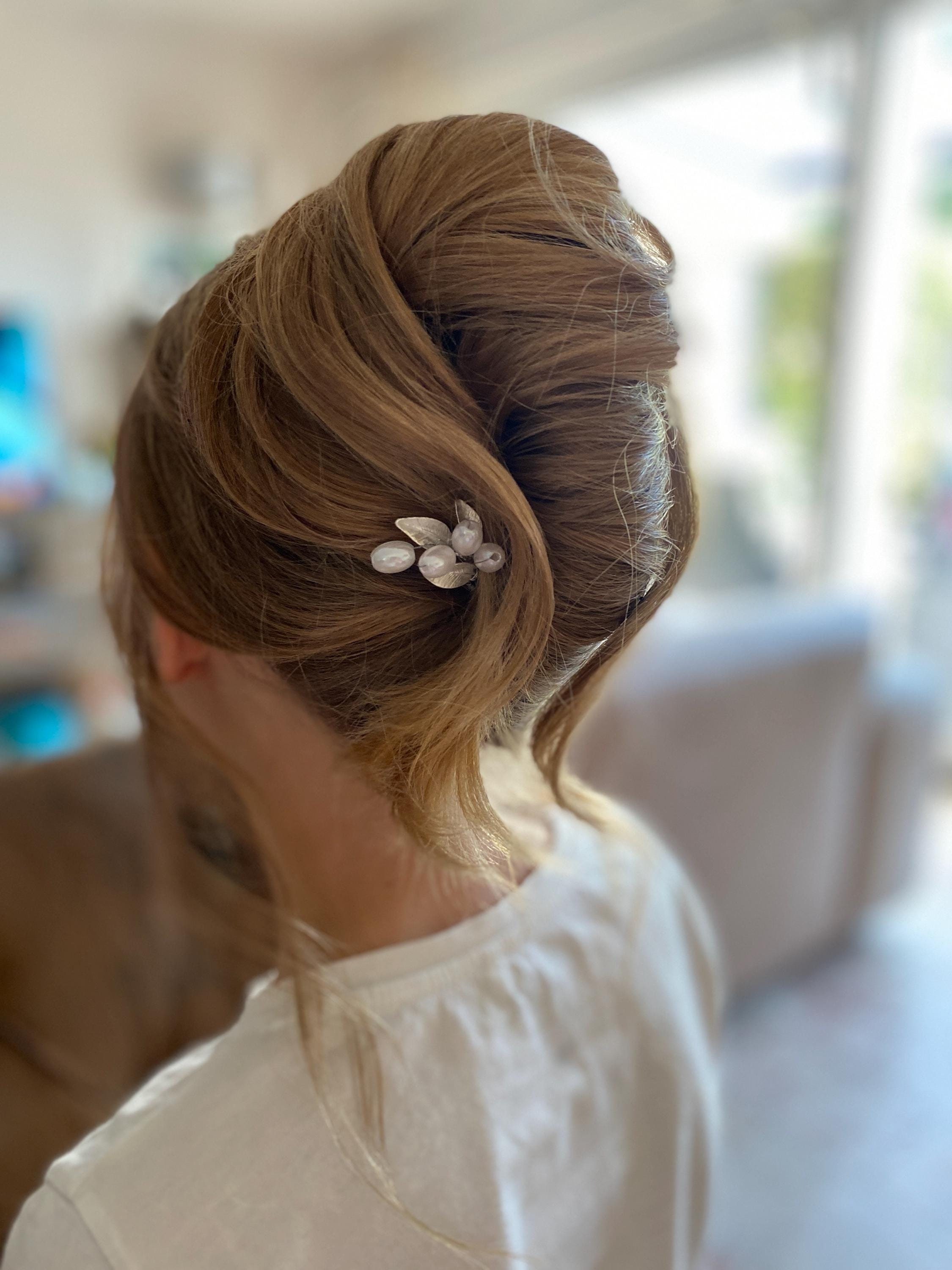 Stabile Haarnadeln Aus Edelstahl – 6,4 Cm, Silber, 3 Stück, Ideal Für Dicke Haare & Updos