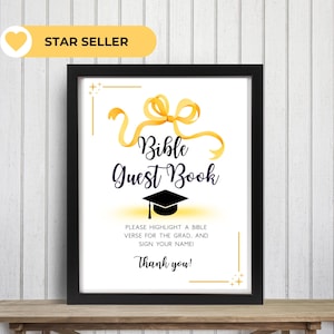 Livre d&#39;or de remise des diplômes, livre d&#39;or de la Bible, signe du livre d&#39;or, signe de noeud de remise des diplômes, verset de la Bible signe de remise des diplômes, signe ma Bible