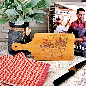Chef Timmy and Chef Tommy Bamboo Cutting Board